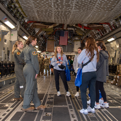 Students attend Air Force All Star Leadership Day